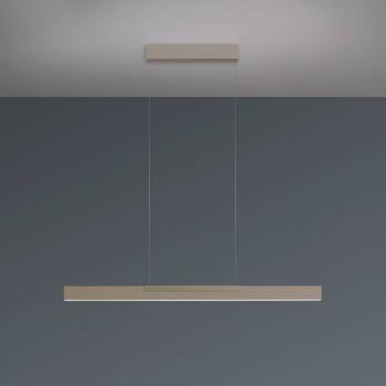 Bopp LED lógó lámpa Nano 2.0, hosszúság 100 cm, taupe, fém kép