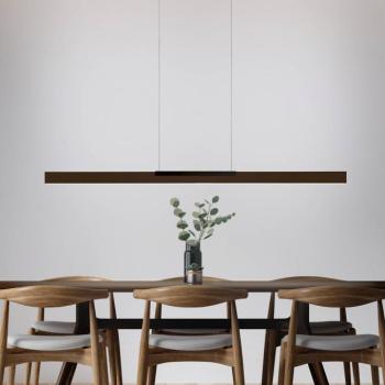 Bopp LED lógó lámpa Nano 2.0, hosszúság 140 cm, bronz/fekete kép