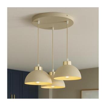 BRILAGI - Csillár kábellel MOON 3xE27/60W/230V bézs/arany 86-006B kép