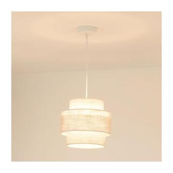 BRILAGI - Csillár zsinóron DOVER SPACE 1xE27/15W/230V átm. 25 cm szürke/krémes 608213 kép