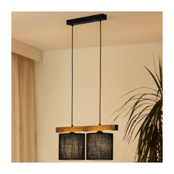 BRILAGI - Csillár zsinóron FOREST 2xE27/15W/230V fenyő/fekete 5903240292509 kép
