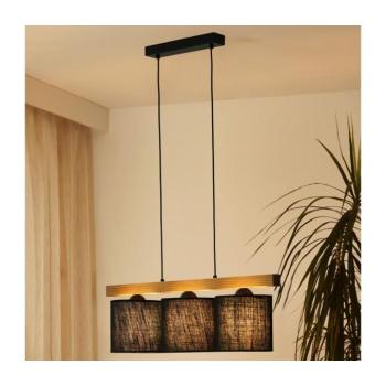 BRILAGI - Csillár zsinóron FOREST 3xE27/15W/230V fenyő/fekete 5903240292356 kép