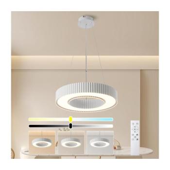 BRILAGI - dimmelhető LED csillár LUMIX LED/48W/230V 3000-6000K fehér átm. 50 cm + távirányító BRI862 kép