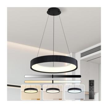 BRILAGI - dimmelhető LED függőlámpa kábelen FALCON MODERN LED/54W/230V 60 cm fekete + távirányító BRI505 kép