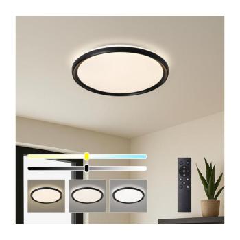 BRILAGI - dimmelhető LED mennyezeti lámpa RIVO LED/72W/230V 3000-6000K fekete Ø 50 cm + távirányító BRI856 kép