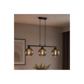 BRILAGI - DIOR kábeles függőlámpa 3xE27/60W/230V fekete/füstszürke 59-008B kép