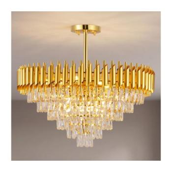 BRILAGI - Felületre szerelhető csillár ECLIPSE 12xE14/10W/230V átmérő 78 cm arany BG70282 kép