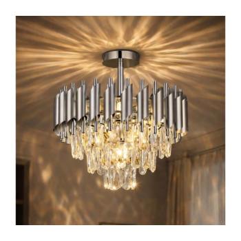 BRILAGI - Felületre szerelhető csillár ECLIPSE 5xE14/10W/230V átm. 38 cm ezüst BG72453 kép
