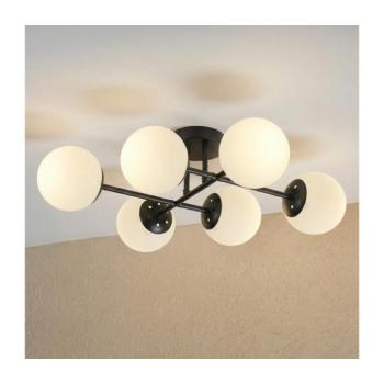 BRILAGI - Felületre szerelhető csillár MALONY 6xE14/20W/230V fekete 8590828080411 kép