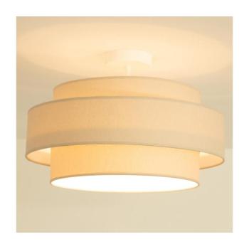 BRILAGI - Felületre szerelhető csillár RESNA 1xE27/60W/230V átm. 40 cm bézs H0365 kép