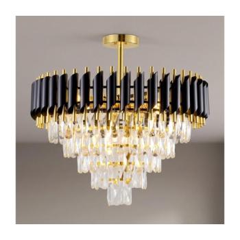 BRILAGI - Felületre szerelt csillár ECLIPSE 9xE14/10W/230V átmérő 58 cm arany/fekete BG70277 kép