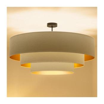 BRILAGI - Felületre szerelt csillár LUNETA 3xE27/60W/230V Ø 80 cm krémszín/arany 8590828052135 kép