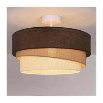 BRILAGI - felületre szerelt csillár TRIO 1xE27/60W/230V Ø 40 cm barna/bézs/fehér 8590828052579 kép