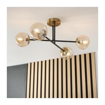 BRILAGI - Felületre szerelt mennyezeti csillár MALIVA 4xE14/15W/230V arany LM-4.220/ZŁOTY kép