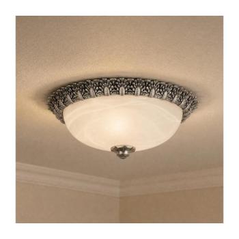 BRILAGI - FRESCO mennyezeti lámpa 2xE27/40W/230V, átm. 30 cm, ezüstszínű BRSX6088/2C/M kép