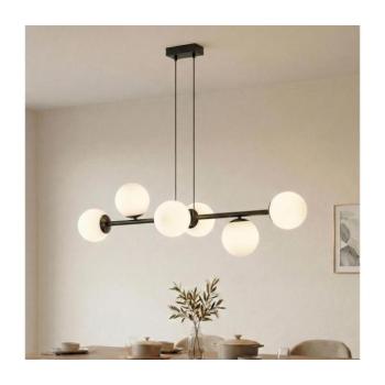BRILAGI - Függesztett csillár MALONY 6xE14/20W/230V fekete 8590828080428 kép