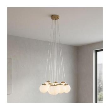 BRILAGI - GLOBE kábeles csillár 10xE14/15W/230V, fehér BRLC3326 kép