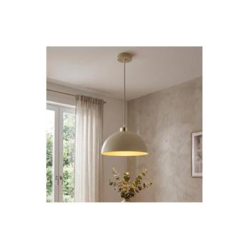 BRILAGI - Kábelcsillár MOON 1xE27/60W/230V Ø 30 cm bézs/arany 86-002B kép