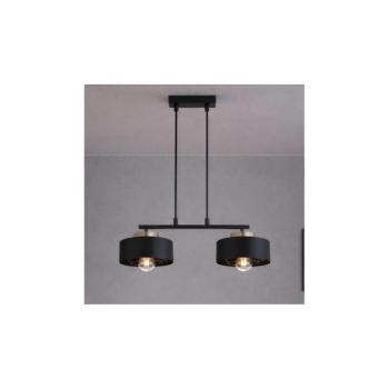 BRILAGI - Kábelen függő csillár SPRING 2xE27/60W/230V fekete/arany 77-005B kép