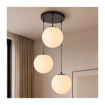 BRILAGI - Kábeles csillár POLOS 3xE27/40W/230V Ø 42 cm fekete ALA-56979 kép