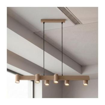 BRILAGI - Kábeles csillár SELE 6xGU10/30W/230V bézs WO-SELEP-A06-BEI-OEM kép