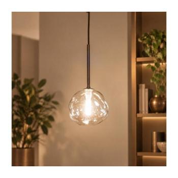 BRILAGI - Kábeles függeszték VULCANO 1xG9/8W/230V átm. 15 cm bronz/füstös bézs 11621 kép