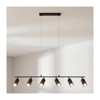 BRILAGI - Kábelre függesztett csillár SELE 6xGU10/30W/230V fekete WO-NPL-04-BLK-OEM kép