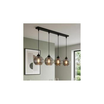 BRILAGI - Kábelre függesztett DIOR csillár 4xE27/60W/230V fekete/füstszürke 59-001B kép