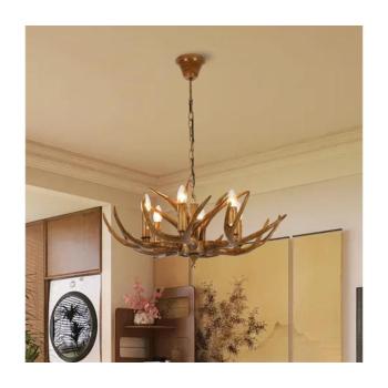 BRILAGI - Láncos csillár DEER 6xE14/10W/230V átm. 70 cm, agancsos BRI430 kép
