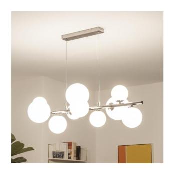 BRILAGI - LED csillár kábelen MILLA 10xG9/3W/230V fekete króm/fehér 7010-10CW kép
