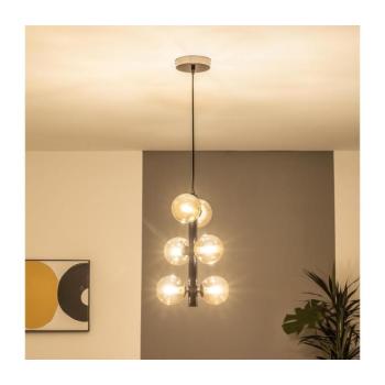 BRILAGI - LED csillár MILLA kábelen 6xG9/3W/230V fekete króm/arany 6010-6CA kép