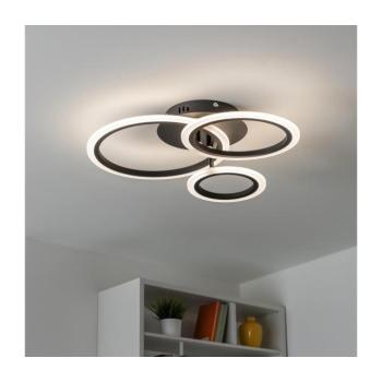 BRILAGI - LED Dimmelhető felületre szerelhető csillár ORBITS LED/40W/230V 3000-6500K fekete + távirányító BG-J3340/B kép