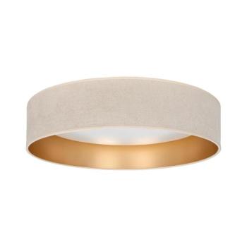 BRILAGI-LED dimmelhető lámpatest, nagy, SMD, mennyezeti, 24W/230V, 3000-6000K, átm. 45 cm, krémszín/arany WT+DO 8590828056102 kép