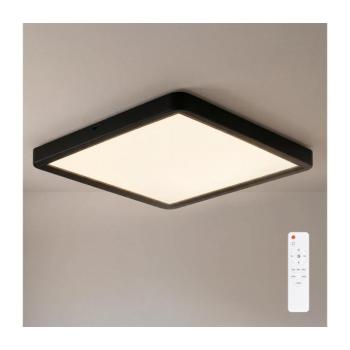 BRILAGI -LED dimmelhető mennyezeti lámpa ESTELA SQUARE LED/36W/230V 31x31 cm fekete+távirányító WO800-OEM52-BLK-REM kép