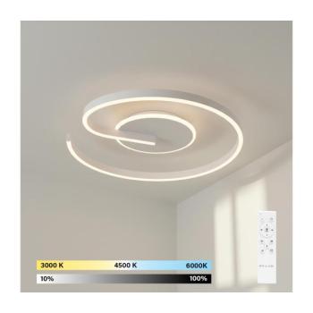 BRILAGI -LED dimmelhető mennyezeti lámpa SPIRAL LED/56W/230V 3000/4000/6000K+távvezérlővel BR7262/BWH-56W kép