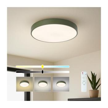BRILAGI - LED dimmelhető mennyezeti lámpatest POOL LED/48W/230V 3000-6000K 40 cm zöld+távirányító BRI690 kép