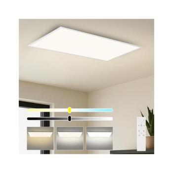 BRILAGI - LED dimmelhető mennyezeti lámpatest SLIMFRAME LED/80W/230V 120x60 cm fehér + távirányító BRI777 kép