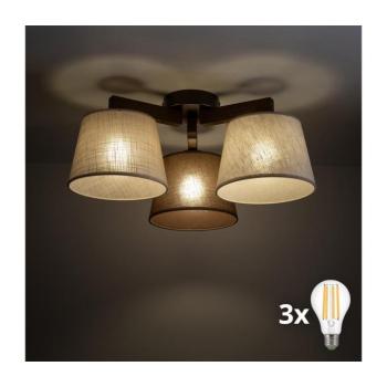 BRILAGI - LED felületre szerelhető csillár LATTE 3xE27/15W/230V fenyő/mix 11572 kép