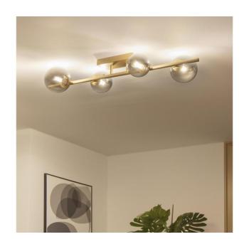 BRILAGI - LED Felületre szerelhető csillár MILLA 4xG9/3W/230V arany/füstös 7010-4GS kép