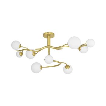 BRILAGI - LED Felületre szerelhető csillár MISTEL 9xG9/3W/230V arany/fehér 3009-9GW kép