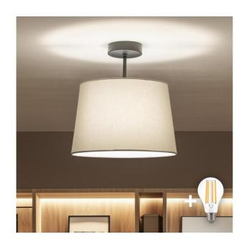BRILAGI - LED felületre szerelt csillár CERIA 1xE27/60W/230V átm. 30 cm fekete/szürke BG3989+EG781036 kép