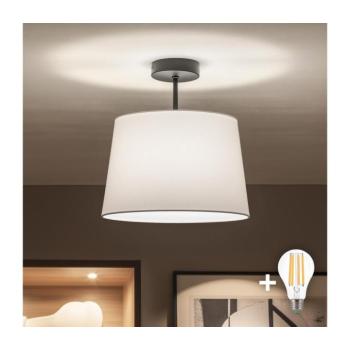BRILAGI - LED felületre szerelt csillár CERIA 1xE27/60W/230V Ø 30 cm fekete/fehér BG3989+EG781035 kép