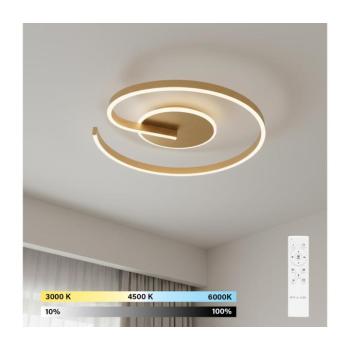 BRILAGI -LED Fényerőszabályozható mennyezeti lámpatest SPIRAL LED/56W/230V 3000/4000/6000K+távirányító BR7262/BGD-56W kép