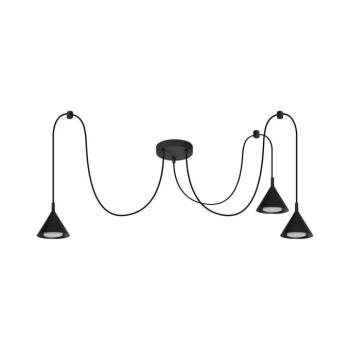 BRILAGI - LED Kábeles csillár CONE TRIPLE SPIDER 3xGX53/15W/230V fekete WO-E14-G12-BLK-OEM kép