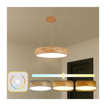 BRILAGI - LED kábeles függeszték FALCON WOOD LED/30W/230V 3000/4000/6000K 45 cm fa BRI533 kép