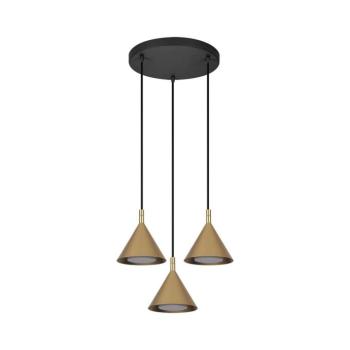 BRILAGI - LED Kábelre szerelt függőlámpa CONE TRIPLE ROUND 3xGX53/15W/230V arany WO-E14-G11-GLD-OEM kép