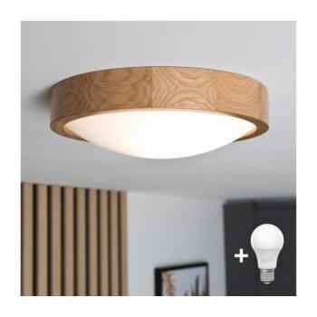 BRILAGI - LED mennyezeti lámpa CARVALHO SLIM 1xE27/15W/230V tölgy átm. 27 cm 8590828606772 kép