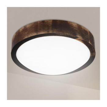 BRILAGI - LED mennyezeti lámpa CARVALHO SLIM SMOKEY LED/20W/230V tölgy átm. 27,5 cm LD.PD-8.1 kép