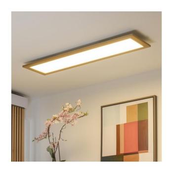 BRILAGI - LED Mennyezeti lámpa SLIMFRAME WOOD LED/58W/230V 124x34 cm barna BG1546+EG99424 kép