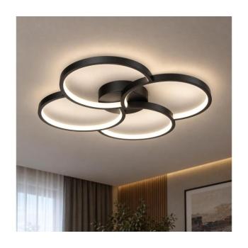 BRILAGI - LED mennyezeti lámpa VELO LED/42W/230V 4000K Ø 52 cm fekete BRHE-32863C04 kép